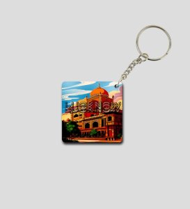 Heritage Lucknow Ka Jazba Printed Keychain Pack of 2