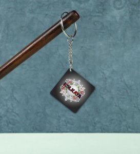 Rosogolla Wali City Vibes Printed Keychain Pack of 2