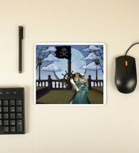 Captain's Treasure Hunt Printed Mousepad