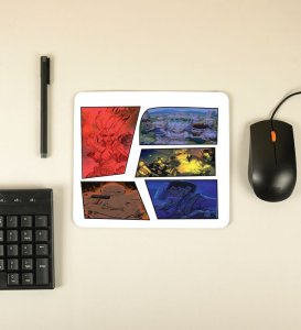 Fantasy Adventure Frames Printed Mousepad