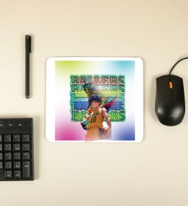 Power Dunk Pose With Graffiti Ballers Style Graphic Printed Mousepad