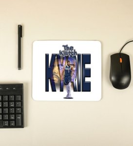 Game On With Confident Dunk Stance Graphic Printed Mousepad