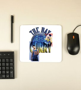 The Bay Zone With Basketball Flair Graphic Printed Mousepad