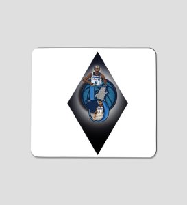 Diamond Drive With Game Face Graphic Printed Mousepad