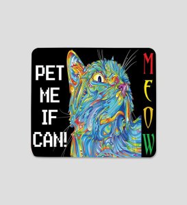 Catchy Meow Printed Mousepad