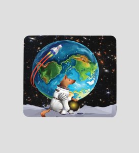 First in Orbit: Laika's Space Tale Printed MousePad