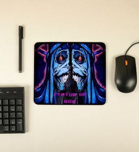 Dreadful Deity Rise Printed Mousepad