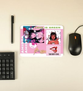 Devil in Pink Printed Mousepad