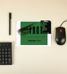 Green Theory Printed Mousepad