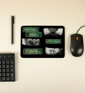 Rolling Lane Printed Mousepad