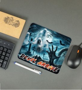 Gothic Dark Night Rising Hand Printed Mousepad