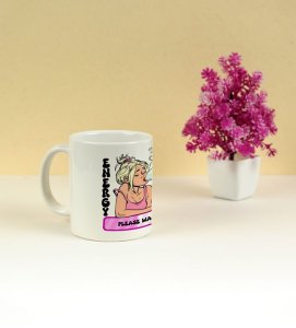 Humorous Morning Mood Coffee Starter Pop Art Printed Coffee Mug 250ml
