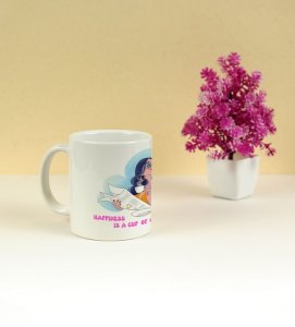 A Peaceful Mind Comes With A Coffee Mug Printed Coffee Mug 250ml