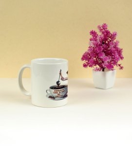 Recharge Your Spirit With A Giant Coffee Dose Printed Coffee Mug 250ml