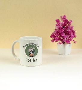 Latte Time Bliss Printed CoffeeMugs