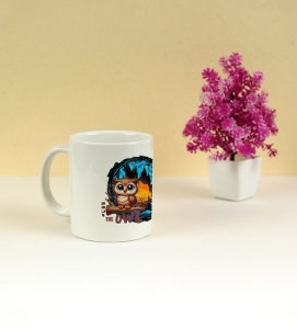 Poul the Owl Printed Coffee Mug 250ml