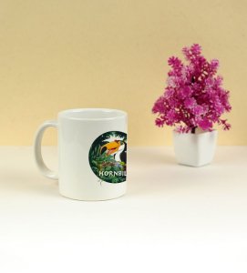 Hornbill Highlight Art Printed Coffee Mug 250ml