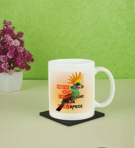 Flight of Beauty in the Bird World Printed Coffee Mug 250ml