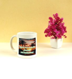 Roads Are for Journeys, Not Destinations Printed Coffee Mug