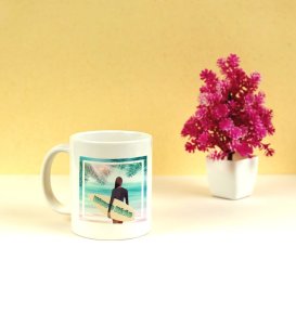 Catch the Wave, Ride the Vibe Printed Coffee Mug
