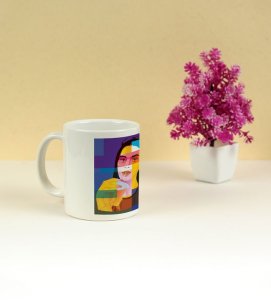 Bold Multicolor Feminine Energy Come With Me Printed Coffee Mug 250ml
