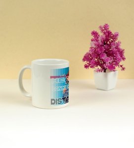Unique Abstract Feminine Face Come With Me Printed Coffee Mug 250ml