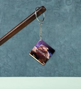 Midnight Romance Art Style Printed Keychain Pack of 2