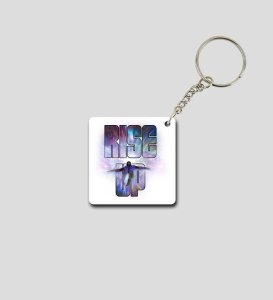 Cosmic Rise Printed Keychain (Pack of 2)