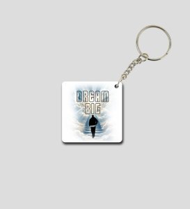 Dream Big Printed Keychain (Pack of 2)
