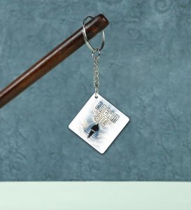 Dream Big Printed Keychain (Pack of 2)