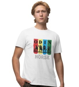 Seeker of Truth: Guardian of the Ancient Realms Graphic Printed White T-Shirt for Men