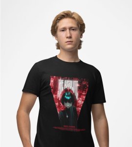 Neo-Tokyo Vibes: Believer Graphic Printed Black T-Shirt