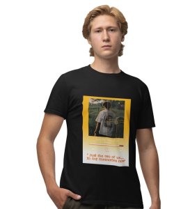 Just the Two of Us: In My Memories Now Graphic Printed Black T-shirt