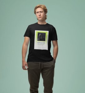 Silence Hurts Too: Right Now I Need You Here Graphic Printed Black T-shirt