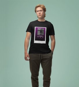 Still Holding On: Even When You Let Go Graphic Printed Black T-shirt