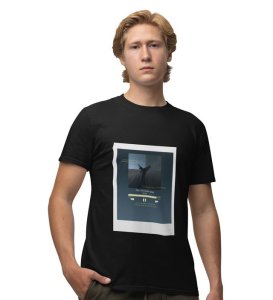 Blaming Myself Softly: All My Fault Graphic Printed Black T-shirt