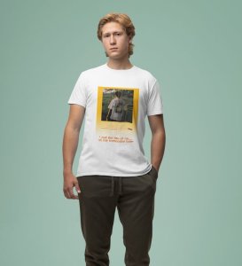 Just the Two of Us: In My Memories Now Graphic Printed White T-shirt