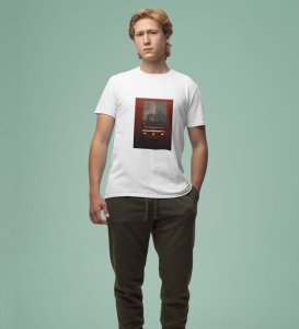 If You Came Back: I'd Still Be Here Graphic Printed White T-shirt