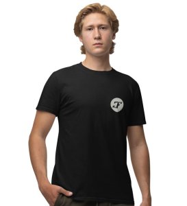 From Pan to Soul: Gyoza Edition Graphic Printed Black T-shirt