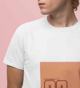 Edge of Speed : Born to Race Graphic Printed White T-Shirt