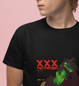 Courageous Flow : Speaking Through Music and Emotion Graphic Printed Black T-Shirt