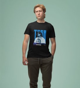 Street Anthem : The Vibe of Urban Legend Graphic Printed Black T-Shirt