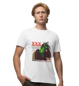 Courageous Flow : Speaking Through Music and Emotion Graphic Printed White T-Shirt