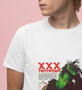 Courageous Flow : Speaking Through Music and Emotion Graphic Printed White T-Shirt