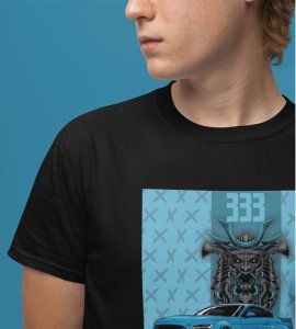 Chasing the Curse : Speed Demon Unleashed Graphic Printed Black T-Shirt