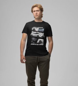 Turbo Beast : R35 Performance Graphic Printed Black T-Shirt