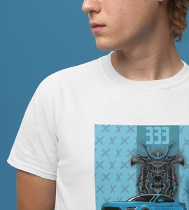 Chasing the Curse : Speed Demon Unleashed Graphic Printed White T-Shirt