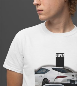 Turbo Beast : R35 Performance Graphic Printed White T-Shirt