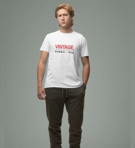 Mumbai Cha Rider: Rikshawala Legacy Graphic Printed White T-Shirt