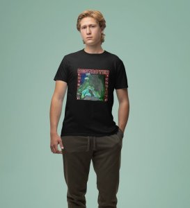 Chaos Bringer : Shaping Victory Through Fierce Courage Graphic Printed Black T-Shirt